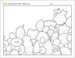 IXL Color by Skill Sweets